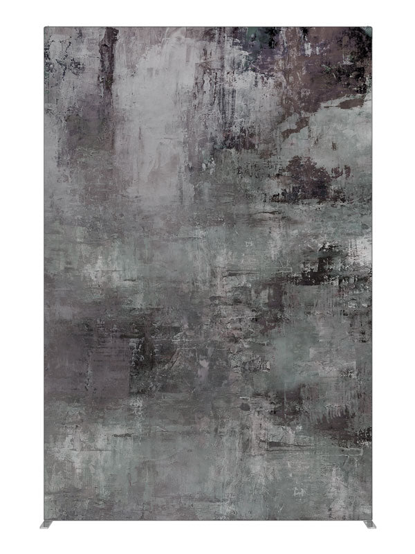 Punched Urban Gray, photography backdrop panel for Denny StudioEdge silicone edge frame, 5 ft