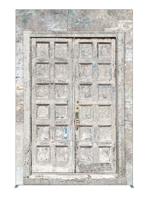 Double Doors, photography backdrop panel for Denny StudioEdge silicone edge frame, 5 ft