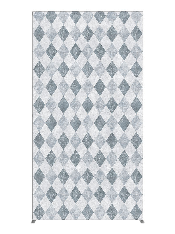 Jester's Court Gray Diamond, photography backdrop panel for Denny StudioEdge silicone edge frame, 4 ft