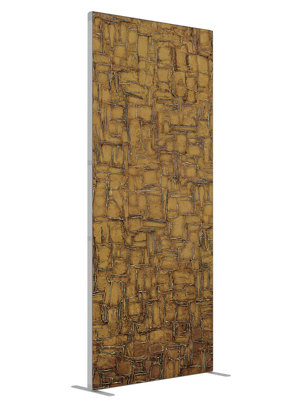 Matrix Amber shown at an angled view, photography backdrop panel for Denny StudioEdge silicone edge frame, 3 ft