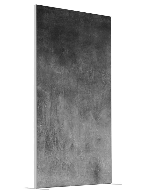 Chalkboard shown at an angled view, photography backdrop panel for Denny StudioEdge silicone edge frame, 4 ft