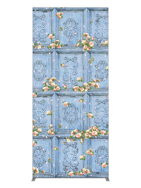 Blue, photography backdrop panel for Denny StudioEdge silicone edge frame, 3 ft