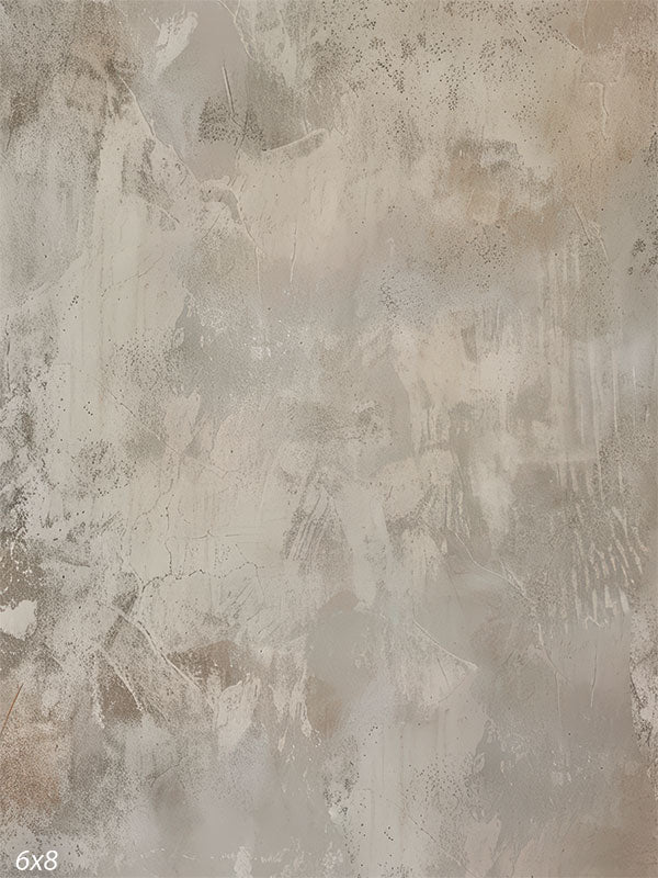 Hand-painted abstract textured backdrop in soft ivory tones with a subtle textured finish, ideal for portrait and editorial photography.