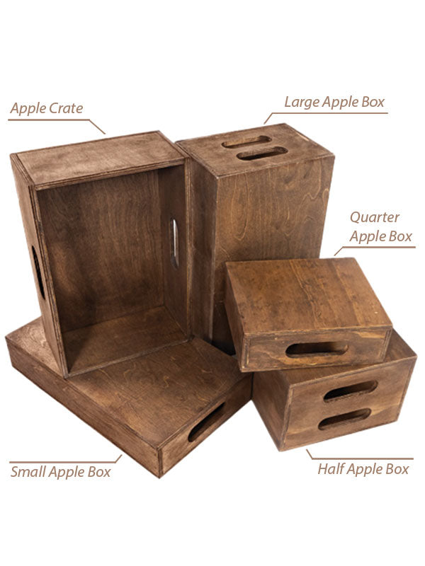 apple box planters Apple Box Photography Prop