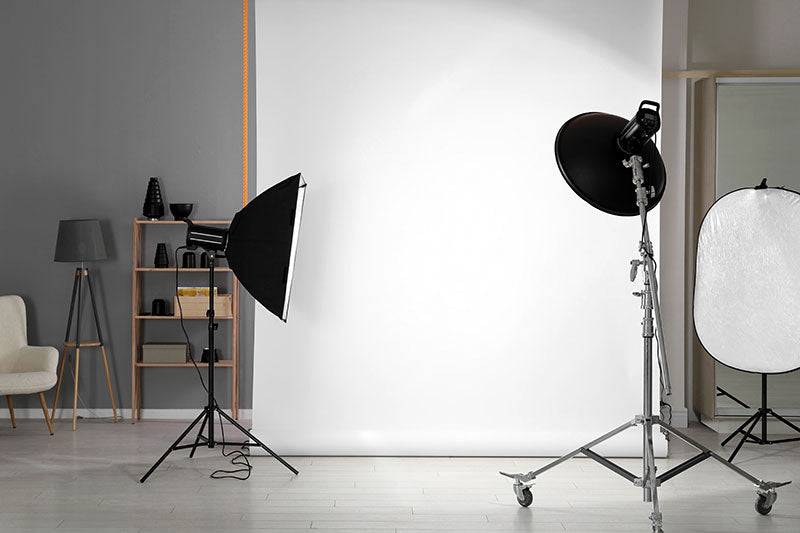 Seem Less Photo Backdrop Rack Bright White Seamless Photography Backdrop Paper | Non-Reflective ...