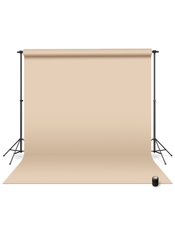 Buff Brown Photo Backdrop | Seamless Paper - Denny Mfg