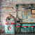 Retro Ice Cream Parlor Photography Backdrop