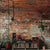 Vintage Exposed Brick Music Studio Backdrop