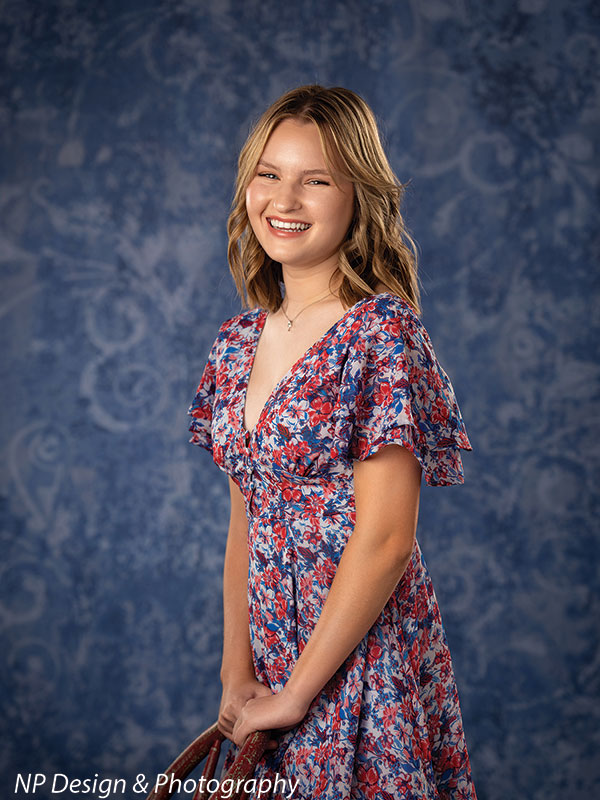 Blue Texture Printed Backdrop-Blue Pompeii