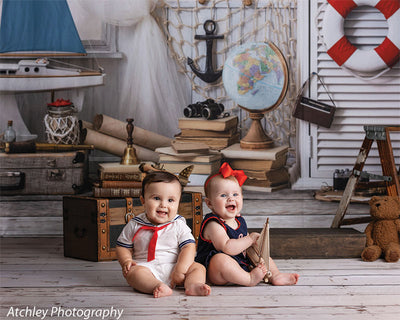 Nautical Photography Backdrop - Expedition