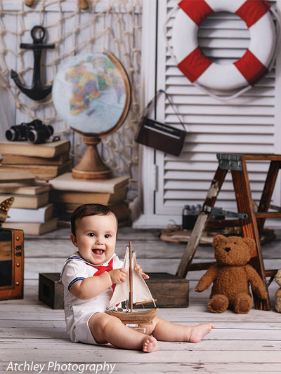 Nautical Photography Backdrop - Expedition