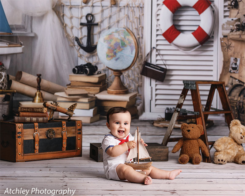 Nautical Photography Backdrop - Expedition