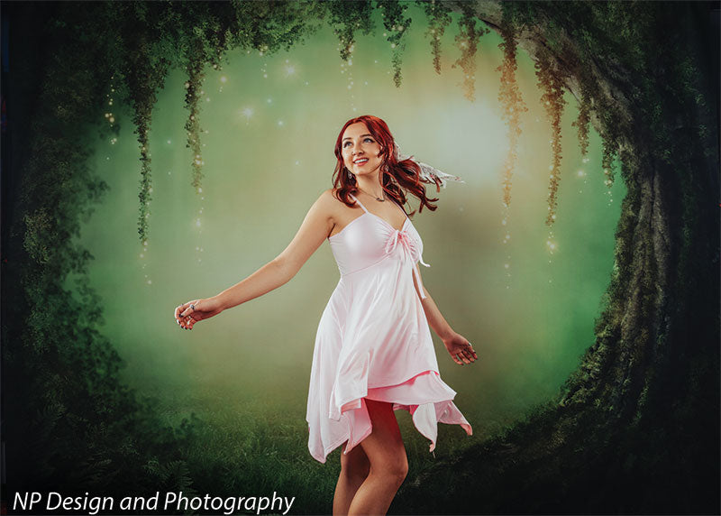 Fairytale Trail Printed Photography Backdrop