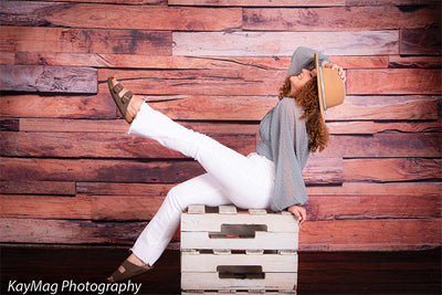 Timber Loft Printed Photography Backdrop