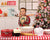 Gingerbread Christmas Kitchen Printed Backdrop