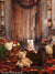 Brown Fall Door Backdrop