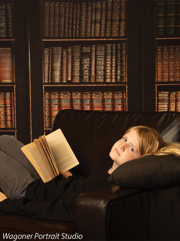 Estate Library Backdrop for Photography