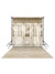Ivory Doors Backdrop and Cream Universal Wood Floor Drop Bundle
