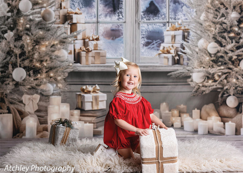 Farmhouse Christmas Backdrop