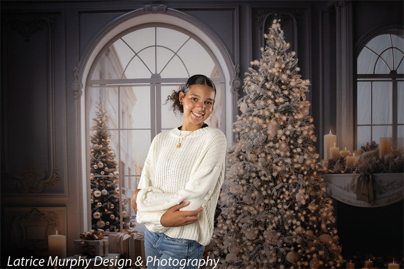 Refined Christmas Backdrop