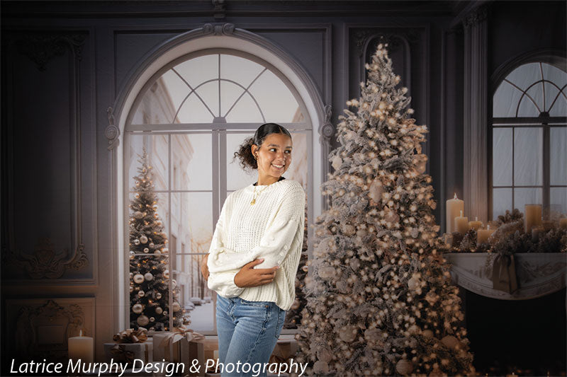 Refined Christmas Backdrop