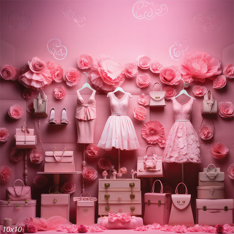 barbie pink closet 