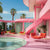 Barbie Pool Backdrop
