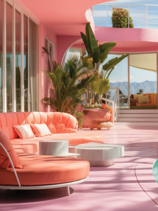 barbie veranda backdrop