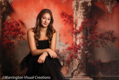 Regal Tuscan Wall Photography Backdrop