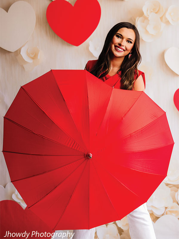 Ivory Valentine Backdrop