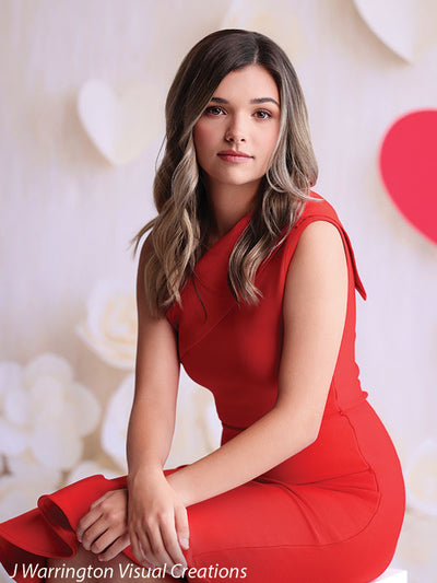 Ivory Valentine Backdrop