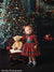 Christmas Faded Victorian Photography Backdrop