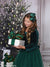 Elegant Christmas Tree Photography Backdrop