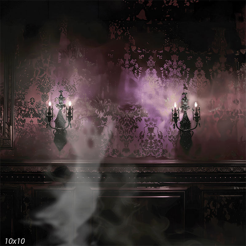 Gothic Elegance Smoke Photography Backdrop