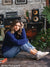 Vintage Brick Music Studio Photography Backdrop