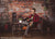 Vintage Exposed Brick Music Studio Backdrop