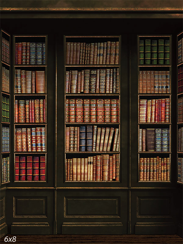 Background Library Shop Library Bookshelf Backdrop