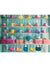 Colorful Hat and Handbag Closet Photography Backdrop - A pastel-colored closet of hats and handbags, perfect for kids' playful and fashion-themed photoshoots.