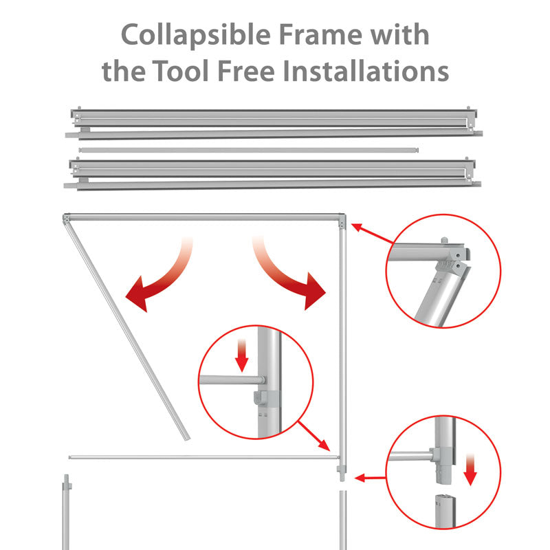 Denny StudioEdge Double-Sided Backdrop Frame