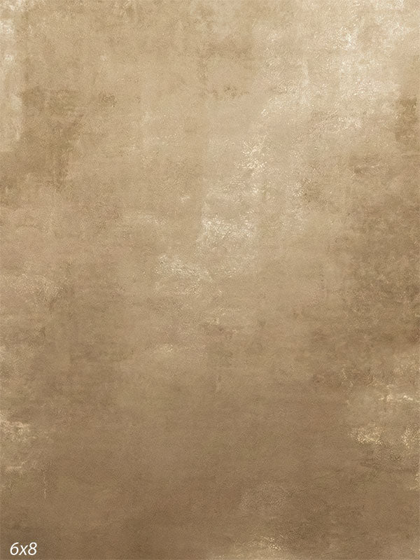 Light tan painted-style photography backdrop with soft texture for studio portraits.