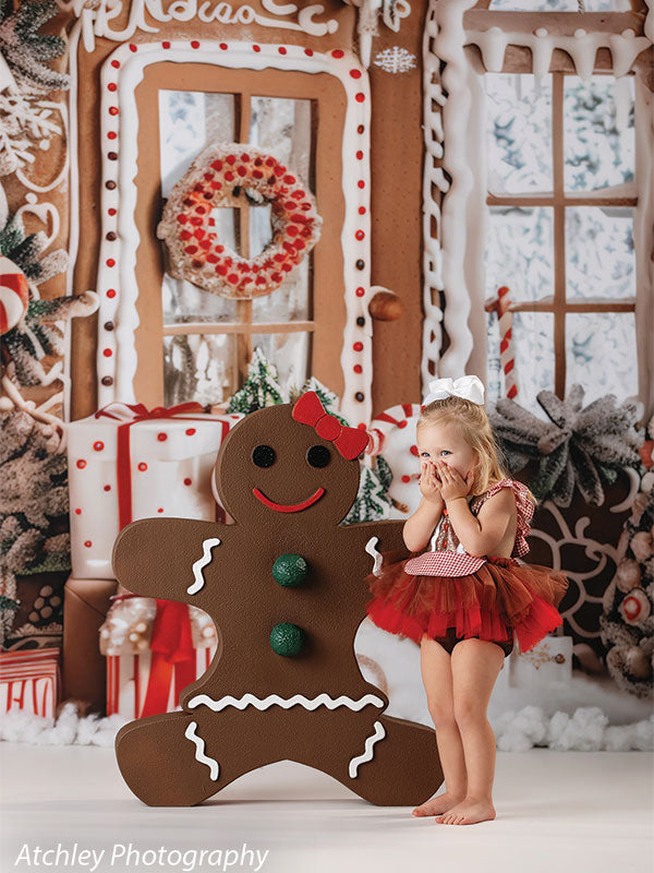 The Gingerbread Man Photography Prop