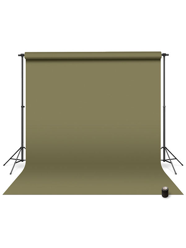 Seem Less Photo Backdrop Rack Moss Green Seamless Photography Backdrop Paper | Non-Reflective ...
