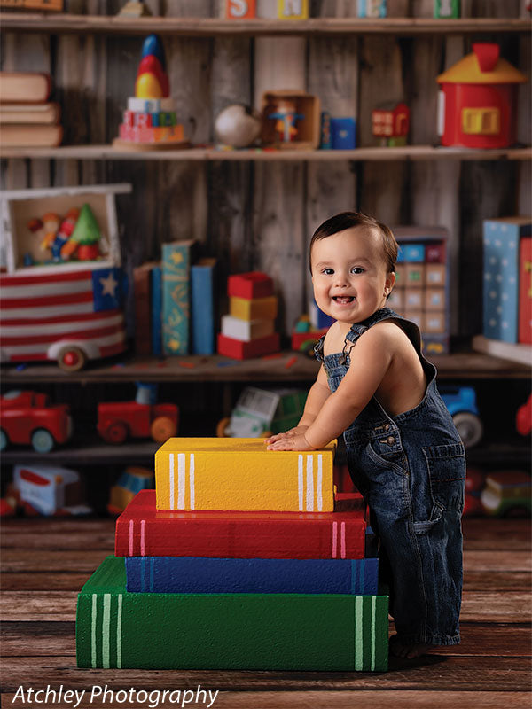 Primary Book Set Photography Prop