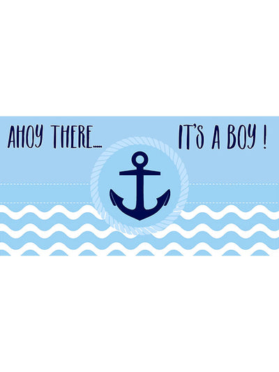 Ahoy Baby Shower Banner
