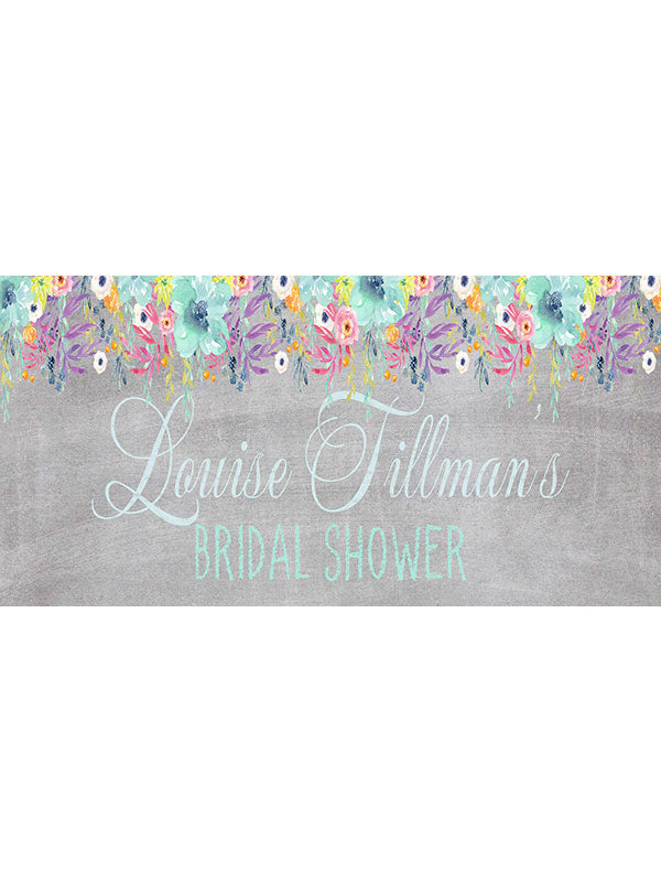 Personalized Bridal Shower Banner