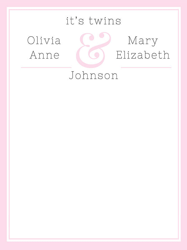 Twin Backdrop for Babies
