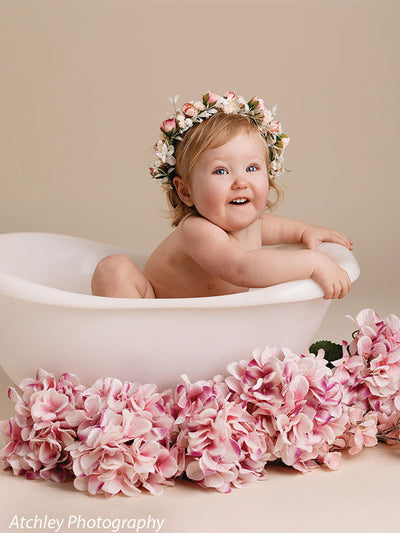 Solid Beige Cloth Backdrop