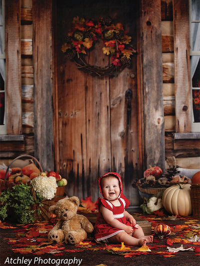 Wood Stack Stool Prop Set