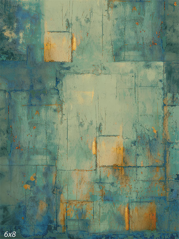 Segmented Texture Segmented Texture Aqua Backdrop - Denny Mfg