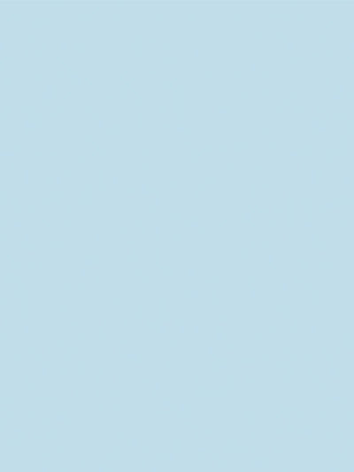 Solid color sample of light blue seamless photography backdrop paper for professional studio use.